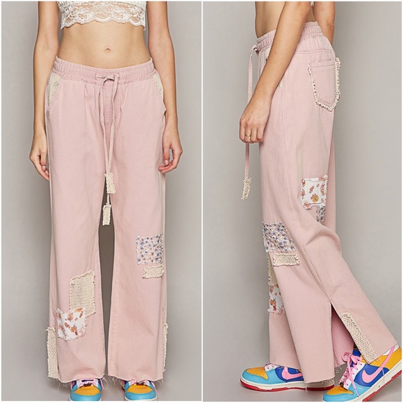 POL Women's Pink Straight Leg Jeans - Picture 2 of 3